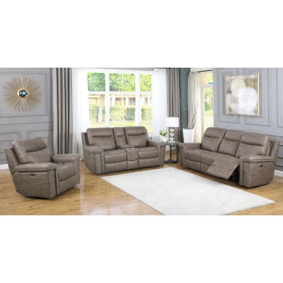 Coaster Wixom Upholstered Tufted Living Room Set Model 603517PP-S3