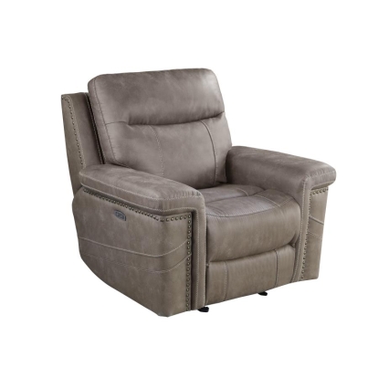Coaster Wixom Power^2 Glider Recliner Taupe Model 603519PP