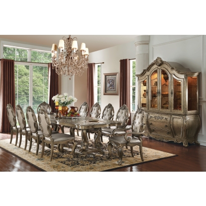 ACME Ragenardus Dining Table With Leaf Model 61290