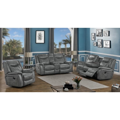 Coaster Conrad 3-piece Living Room Set Grey Model 650354-S3
