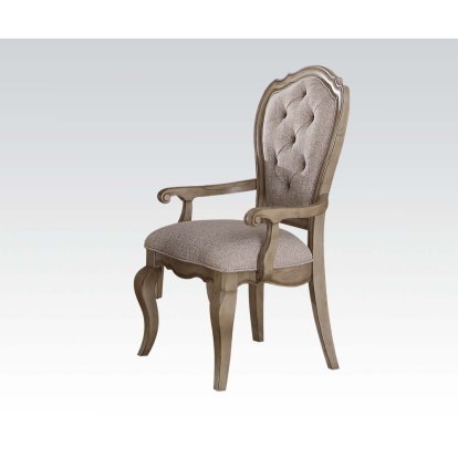 ACME Chelmsford Arm Chair (Set-2) Model 66053