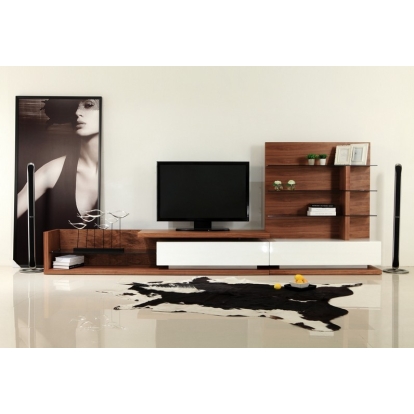 VIG Furniture Walnut TV Stand SKU VGBB662N-WAL - Product ID 16691