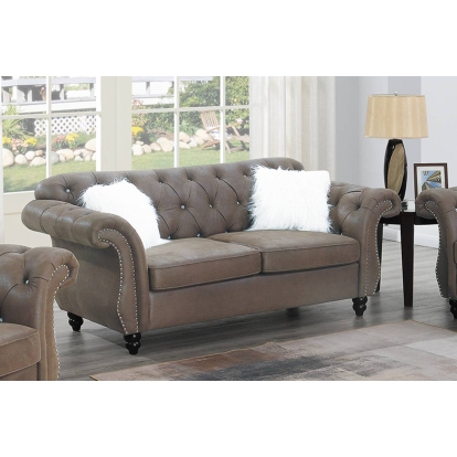 Poundex Loveseat Model F6842