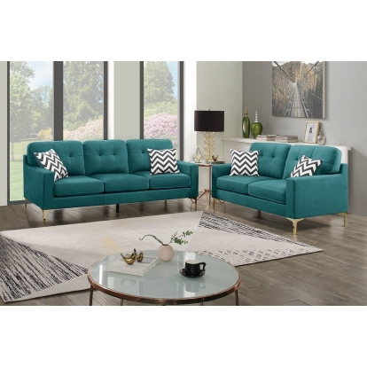 Poundex 2-Piece Sofa Set Model F8441