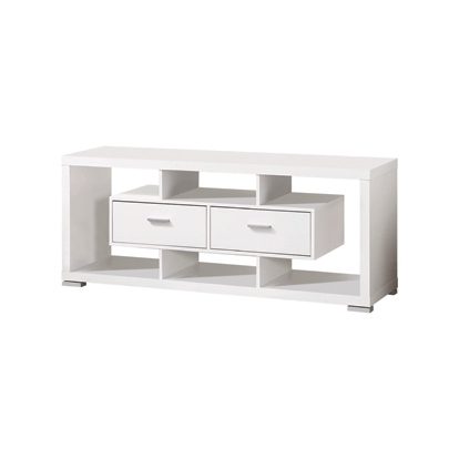 Coaster Darien 2-drawer Rectangular TV Console White