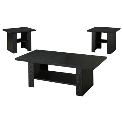 Coaster Rodez 3-piece Occasional Table Set Black Oak Model 700345
