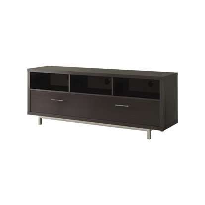 Coaster Casey 2-drawer Rectangular TV Console Cappuccino
