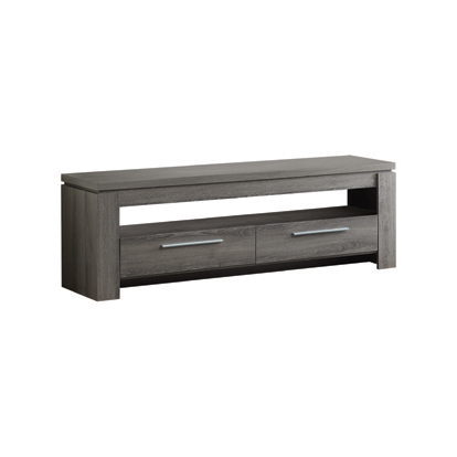 Coaster Elkton 2-drawer TV Console Weathered Grey