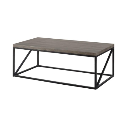 Coaster Birdie Rectangular Coffee Table Sonoma Grey Model 705618