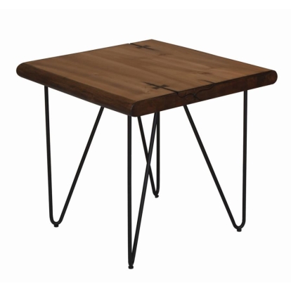 Coaster Square End Table Natural Honey Model 707757