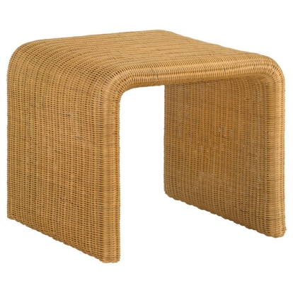 Coaster Juanita Square Rattan End Table Natural Model 709817