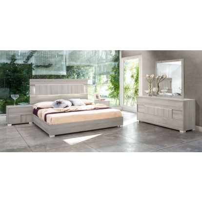VIG Furniture Grey Bedroom Set SKU VGACETHAN-SET-GRY - Product ID 71191|71192