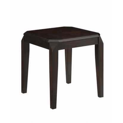 Coaster Baylor Square End Table Walnut Model 721047