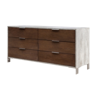 VIG Furniture Walnut Dresser SKU VGAN-CONNER-DSR-DK - Product ID 72351