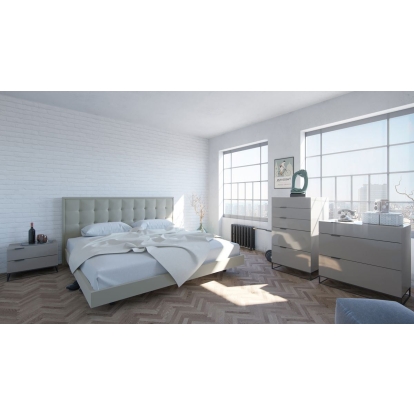 VIG Furniture Grey Bedroom Set SKU VGCNHERA-SET - Product ID 72818|72819