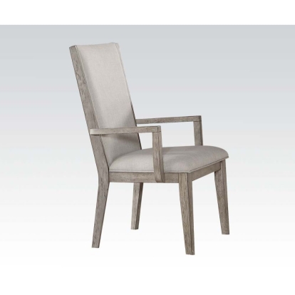 ACME Rocky Arm Chair (Set-2) Model 72863