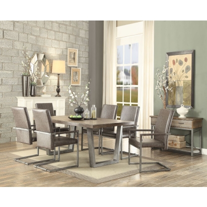 ACME Lazarus Dining Table Model 73110