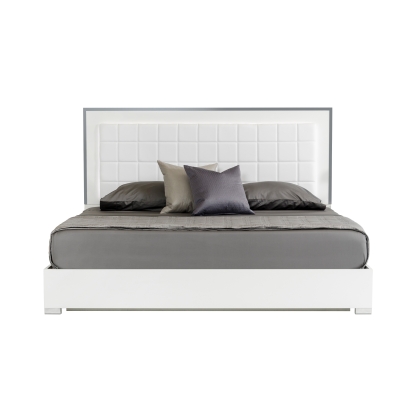 VIG Furniture White Bed SKU VGACSANMARINO-BED-WHT - Product ID 73197|73198|73426|73197A|73198A|73426A|73197B|73198B|73426B
