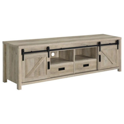 Coaster Madra Rectangular TV Console with 2 Sliding Doors Model 736263