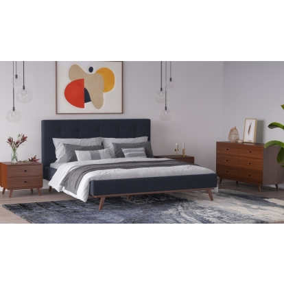 VIG Furniture Grey Bedroom Set SKU VGMABR-38-SET - Product ID 73670|73671