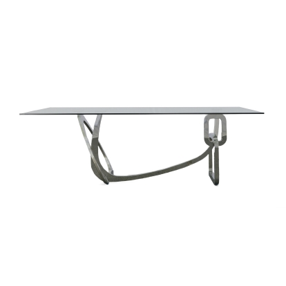 VIG Furniture Clear Glass Dining Table SKU VGVCT1301S - Product ID 73908