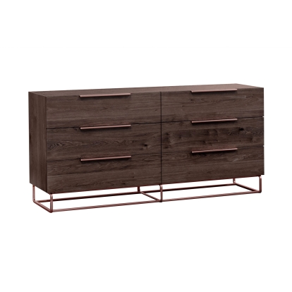 VIG Furniture Walnut Dresser SKU VGACBENZON-DRS - Product ID 74164