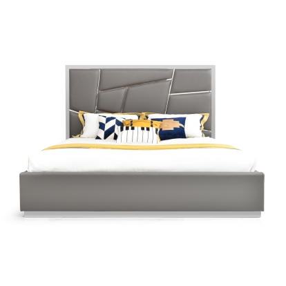 VIG Furniture Grey Bed SKU VGVCBD8978-GRY - Product ID 74531|74223