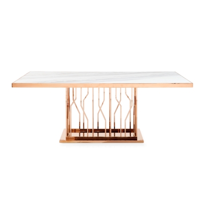 VIG Furniture White Dining Table SKU VGVCT8919-M - Product ID 74903