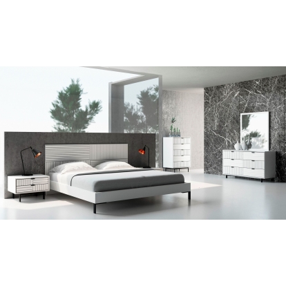 VIG Furniture White Bedroom Set SKU VGMABR-76-SET - Product ID 75087|75088|75089