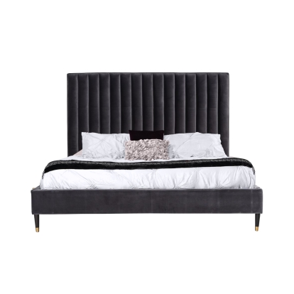 VIG Furniture Grey Bed SKU VGKKB606-GRY - Product ID 75115|75116