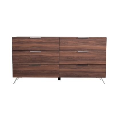 VIG Furniture Walnut Dresser SKU VGACBROOKLYN-DRSR - Product ID 76000