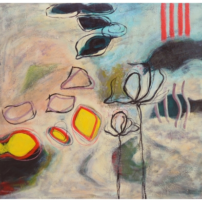 VIG Furniture Multi-Toned Painting SKU VGSHD-ADC7192 - Product ID 76090