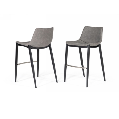 VIG Furniture Grey Bar Stool SKU VGHR5361C-GRY-BLK-BS - Product ID 78940Z