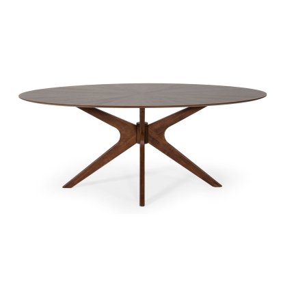 VIG Furniture Walnut Dining Table SKU VGMAMIT-5276-1 - Product ID 76633