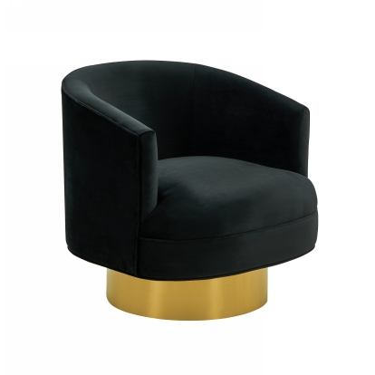 VIG Furniture Black Lounge Chair SKU VGRH-RHS-AC-222 - Product ID 76709
