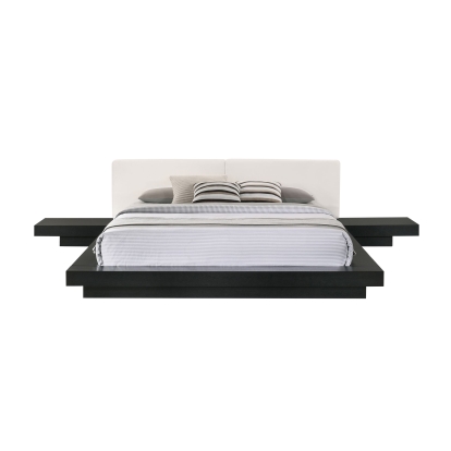 VIG Furniture Black Bed SKU VGMABR-90-BLK-WHT - Product ID 76816|76815|76816A|76815A