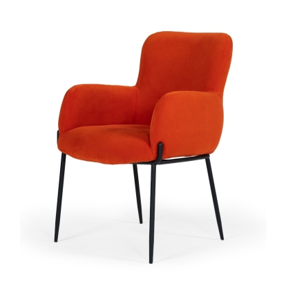 VIG Furniture Orange Dining Chair SKU VGEUMC-9577CH-A - Product ID 76882