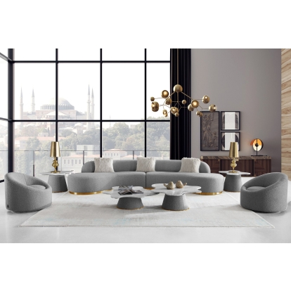 VIG Furniture Grey Sectional Sofa SKU VGODZW-943 - Product ID 76883