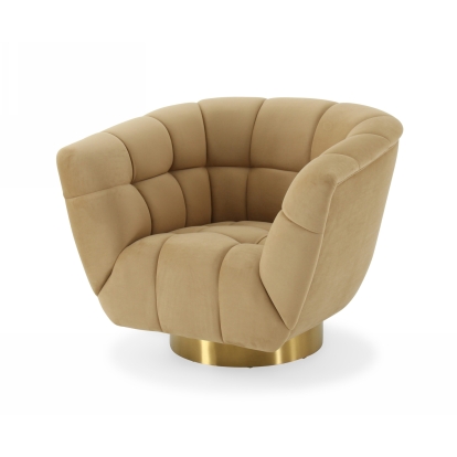 VIG Furniture Gold Lounge Chair SKU VGODZW-946-CHR - Product ID 76896