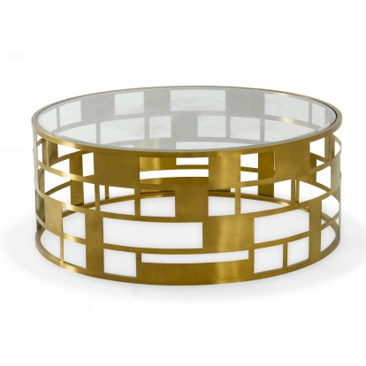 VIG Furniture Gold Coffee Table SKU VGODLZ-219C - Product ID 76918