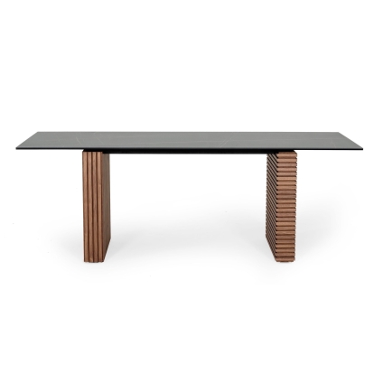VIG Furniture Walnut Dining Table SKU VGDWJ3555-1 - Product ID 76923