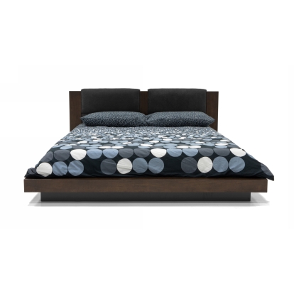 VIG Furniture Walnut Bed SKU VGWDHL-W01-01-BED - Product ID 77206