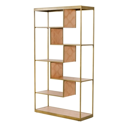 VIG Furniture Brass Shelf Unit SKU VGGMBK-1179-SHELF - Product ID 77377