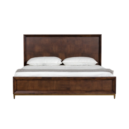 VIG Furniture Brown Bed SKU VGNXSHANE-BED - Product ID 77529|77471