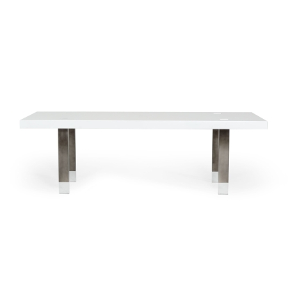 VIG Furniture White Dining Table SKU VGGMDT-1393B-WHT-DT - Product ID 78096