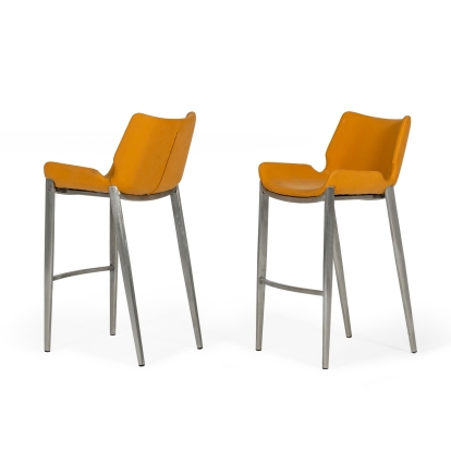VIG Furniture Orange Bar Stool SKU VGHR5368/B-ORG-BS - Product ID 78103Z