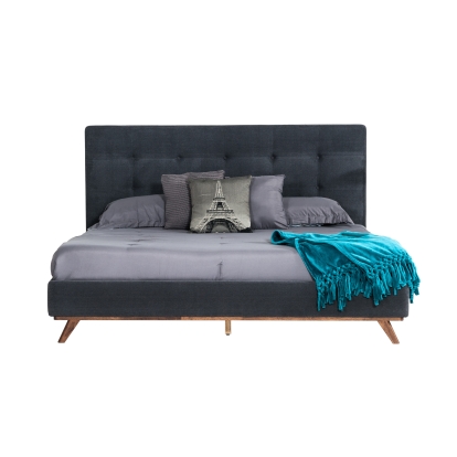 VIG Furniture Grey Bed SKU VGMABR-38-BED - Product ID 78262|78263