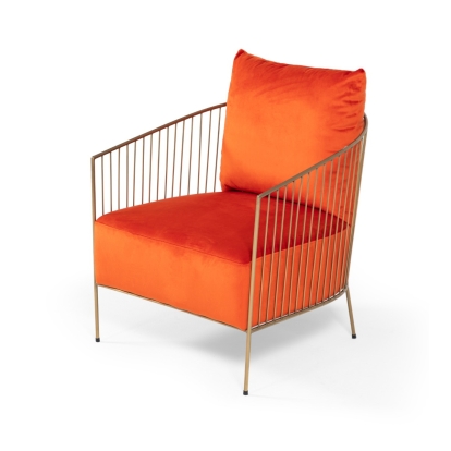 VIG Furniture Orange Lounge Chair SKU VGMFOC-2214-CH - Product ID 78509