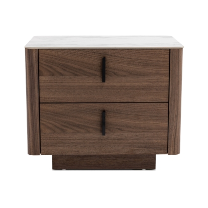 VIG Furniture Walnut Nightstand SKU VGHB351U-WAL-NS - Product ID 78523