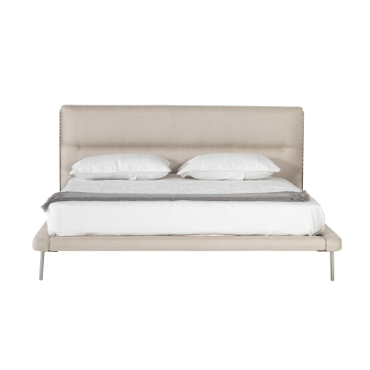 VIG Furniture Beige Bed SKU VGODZW-20107-WHT-BED - Product ID 79160|79161